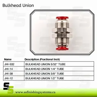 Hosco Bulkhead Union JHI Product Image