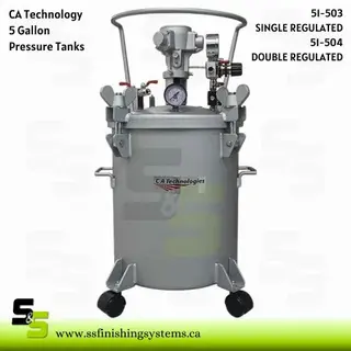 C.A. Technologies 5-Gallon Bottom Outlet Presure Tanks Product Image