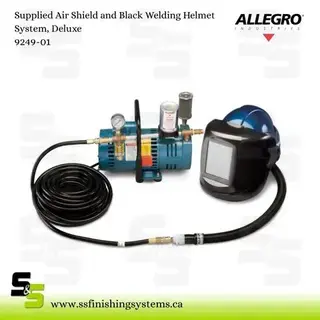 Supplied Air Shield and Black Welding Helmet System, Deluxe Product Image