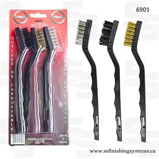 PRO-TEK 3 pieces easy grip brush set Product Image