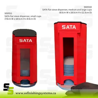 SATA flat sieve dispenser, medium and large cups Product Image