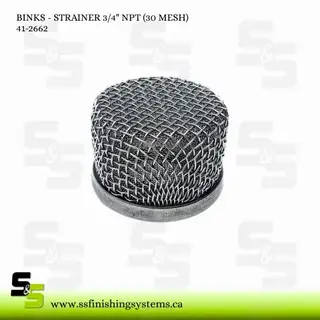 BINKS STRAINER 3/4 inch NPT (30 MESH) Product Image