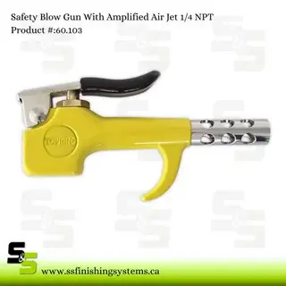 COMPACT Safety Blow Gun With Venturi Booster Tip Product Image