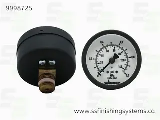 Wagner Pressure Gauge 0-10 bar (d50) 1/4 Product Image