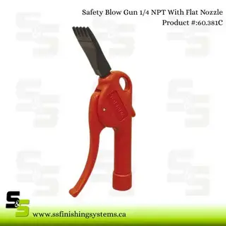 AIRPRO Safety Flat Nozzle Blow Gun Product Image