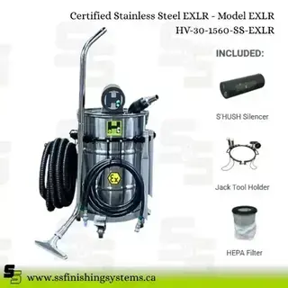 Hafcovac Certified Stainless Steel Vacuums EXLR Product Image