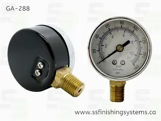 Devilbiss Gauge 0-160 BTM 1/4 NPT-M Product Image