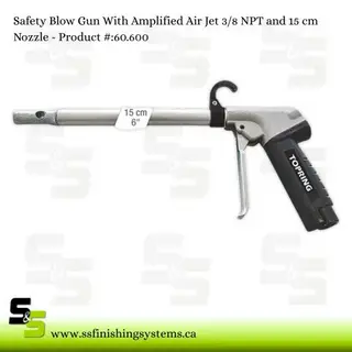 Magnum Extra Thrust Long Safety Blow Guns with Venturi Nozzle Product Image