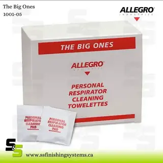 Respirator Cleaning Pads â€“ The Big Ones, Alcohol Product Image