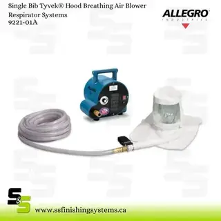 Single Bib Tyvek® Hood Breathing Air Blower Respirator Systems Product Image