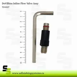 DeVilbiss Inline Flow Valve Assembly 704417 Product Image