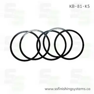 DeVilbiss Cup Lid Gasket Kit (Pack of 5) Product Image