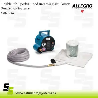 Double Bib TyvekÂ® Hood Breathing Air Blower Respirator Systems Product Image