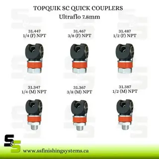 TOPQUIK SC QUICK COUPLERS ULTRAFLO Product Image