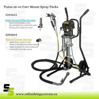 Puma 28-40 Cart Mount Spray Packs Product Image