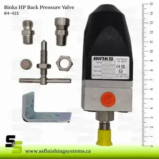 Binks High-Pressure Back Pressure Valve 4-421 Product Image