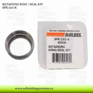 DeVilbiss Retaining Ring & Seal Kit SPK-102-K Product Image