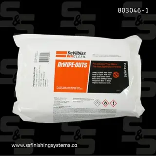 DeVilbiss DeWipe-Outs 50/50 inventory clearance Product Image