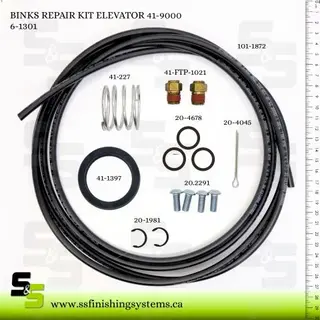 BINKS REPAIR KIT ELEVATOR 41-9000 Product Image