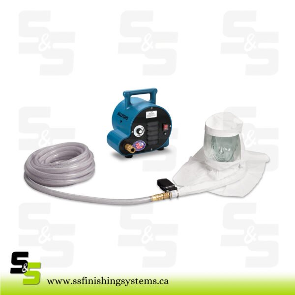 Single Bib Tyvek® Hood Breathing Air Blower Respirator Systems