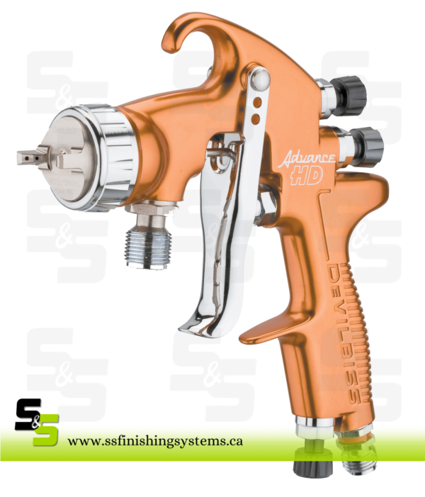 Binks Advance HD spray gun orange pressure version