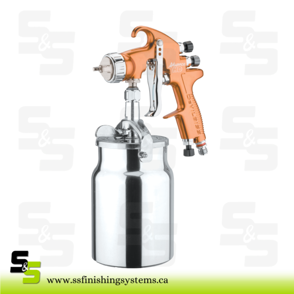 Binks Advance HD Suction Feed Spray Gun orange version