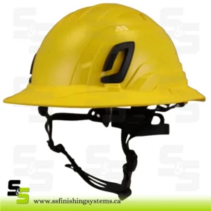 Bullard Type II + Non-Vented Safety Helmet with FlexBrim (non-Mips) Yellow Shell