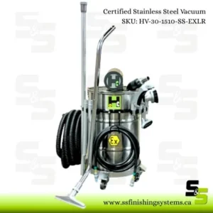 Hafcovac Certified Stainless Steel Vacuums EXLR