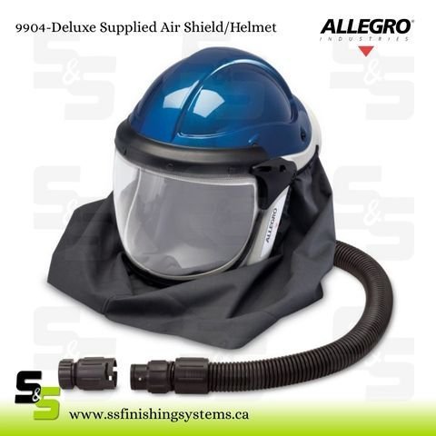 Deluxe Supplied Air Shield/Helmet