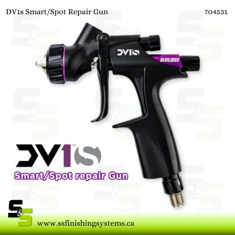 DV1s Smart and Spot Repair Spray Gun Demo