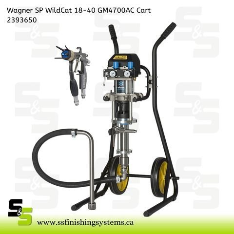 Wagner Wildcat 18-40 Cart Mount Spray Pack