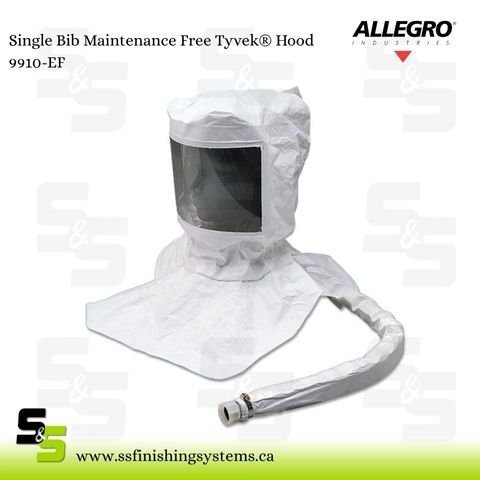Single Bib Maintenance Free Tyvek® Hood Single Bib Maintenance Free Tyvek® Hood