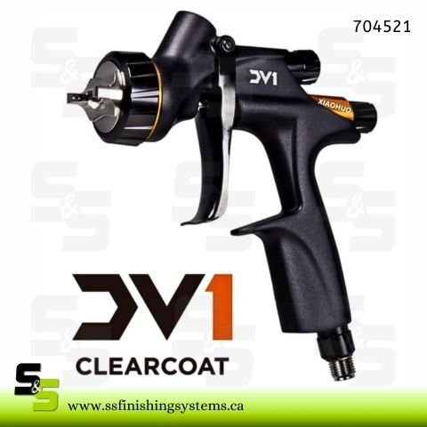 DV1 Clearcoat HVLP Spray Gun DEMO