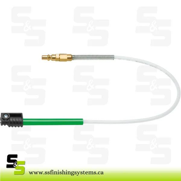 SATA Venturi hook wand Ø 5 mm, with flexible guide hose, Venturi spray tube [for cavity and surface appl