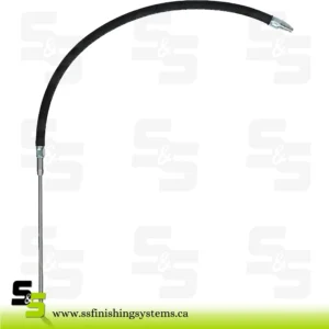 SATA Venturi hook wand, Ø 7 mm, with flexible guiding hose, Venturi spray tube [for cavity and surface ap