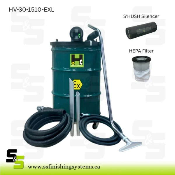 HafcoVac Certified Explosion-Proof Vacuum-EXL