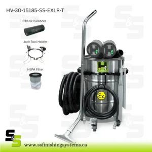 Hafcovac Certified Stainless Steel Vacuums Dual EXLR