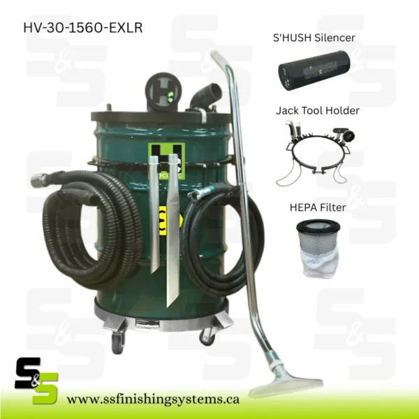 HafcoVac Certified Explosion-Proof Vacuum-EXLR