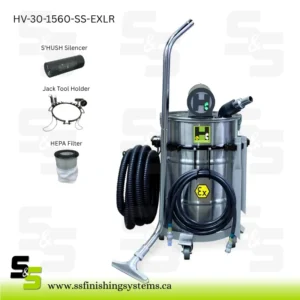 Hafcovac Certified Stainless Steel Vacuums EXLR