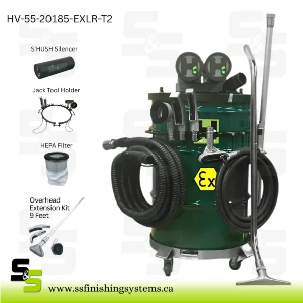 HV-55-20185-EXLR-T2 HafcoVac Certified Explosion-Proof Vacuum-EXLR-T2