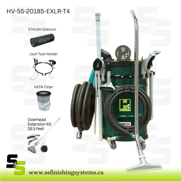 HafcoVac Certified Explosion-Proof Vacuum-EXLR-T4