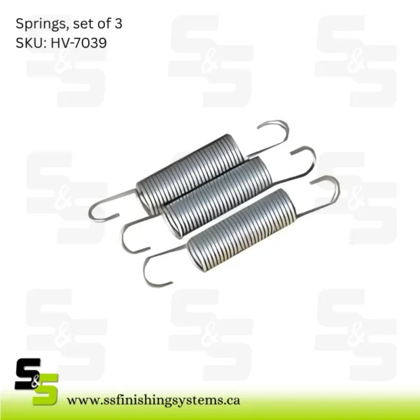 Springs, set of 3