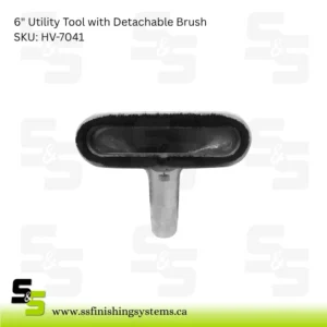 6in Utility Tool with Detachable Brush
