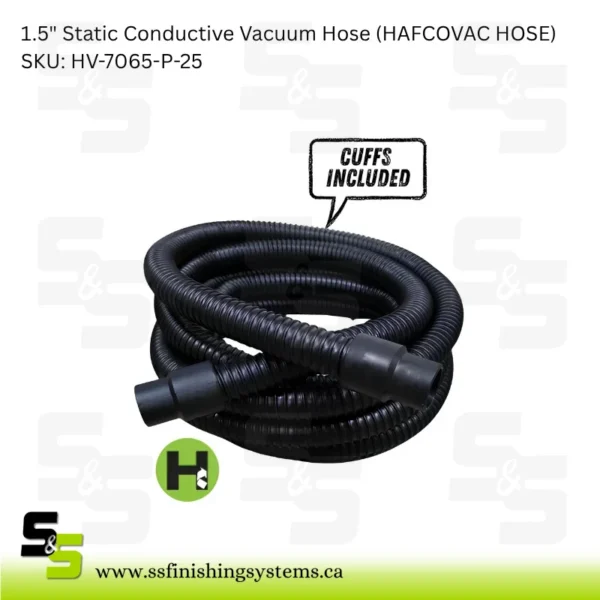 1.5in Static Conductive Vacuum Hose