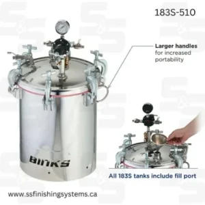 f5536a_17dc421818364c09a18a409f83ac495fmv2 Binks 5-Gal SS Pressure Tank