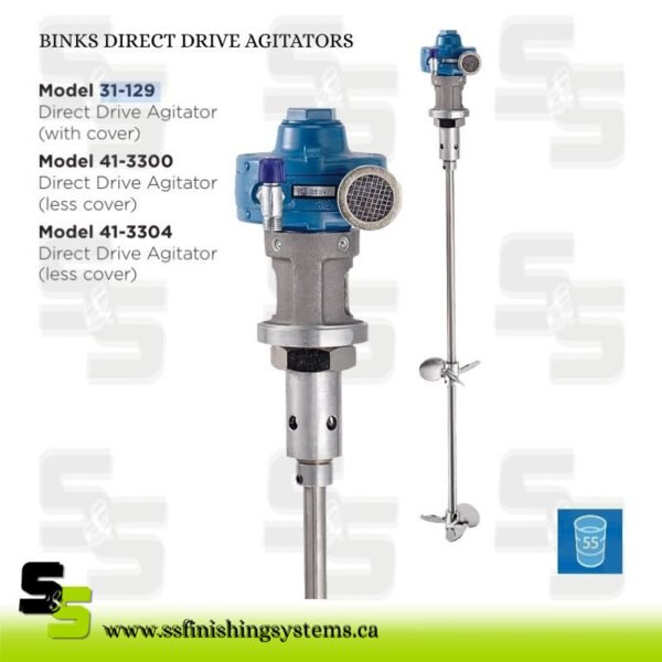 BINKS DIRECT DRIVE AGITATORS
