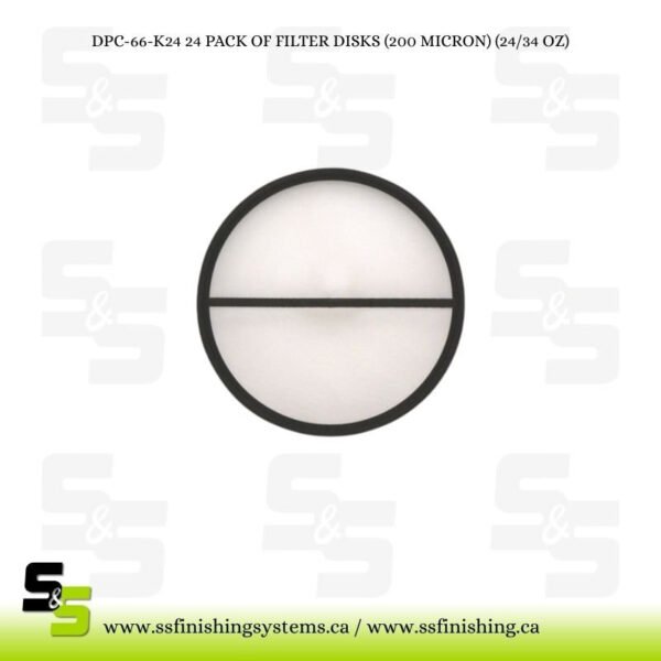 DPC-66-K24 24 PACK OF FILTER DISKS (200 MICRON) (24/34 OZ)