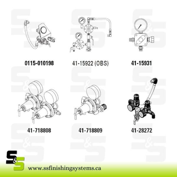 Binks 41-718808 Air Regulation