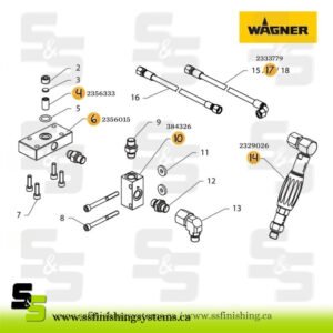 2333779 HOSE AP DN6 PRESS. 325 BAR