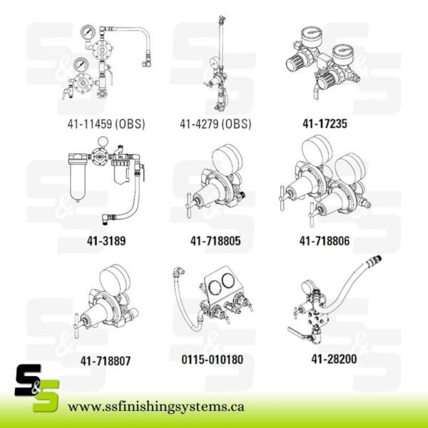 Binks 41-11459 Air Regulation Component